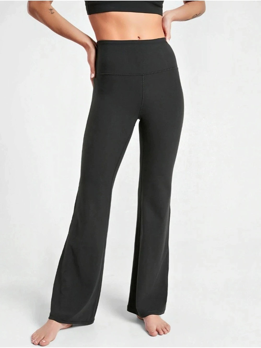 Athleta Flare Pant Legging Black Size Large
